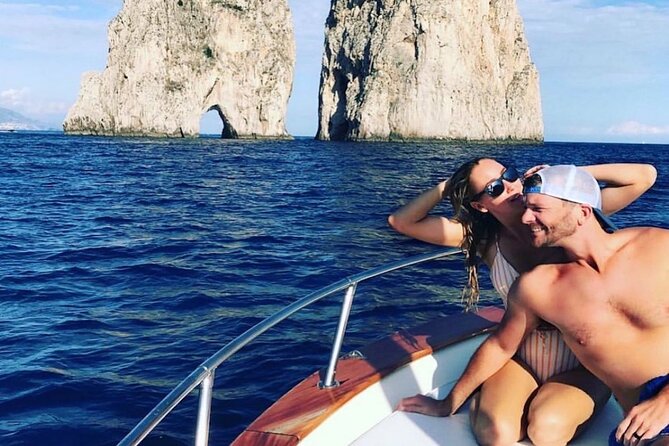 3 Hours Private Capri by Boat for Couples - The Blue Grotto stop: front-row views without pressure