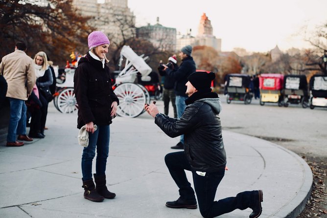 60 min surprise proposal carriage ride - Getting to the start: Don Café on Columbus Ave