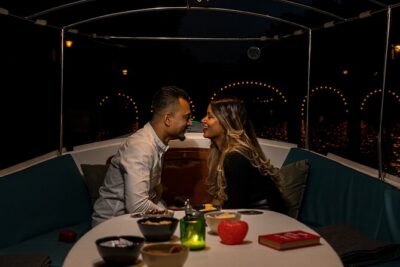 Amsterdam: Private Romantic Evening Canal Cruise + Bubbles/Snacks - The snacks and Prosecco setup: romance without restaurant stress