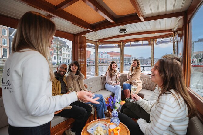 Amsterdam: Romantic Canal Cruise with Optional Bubbles & Bites - Prinsengracht and Jordaan Views You Can Actually Use Later