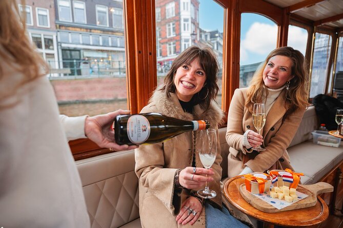Amsterdam: Romantic Canal Cruise with Optional Bubbles & Bites - Meeting at Anne Frank House: Easy to Find, Easy to Start