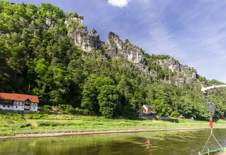 Bad Schandau: Romantic end of the day tour (L33) - The rock formations you’ll see: Schrammsteine and Sieben Brüder