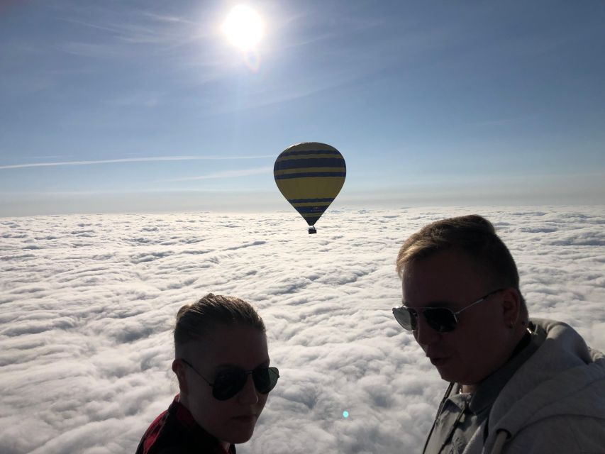 Barcelona: Private Romantic Balloon Flight - The landing and the cava toast that seals the memory