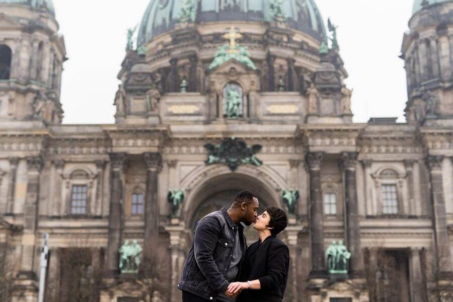 Berlin Love Story: Surprise Proposal Photography Session - Berlin Is a Great Place to Say Yes (Not Just a Pretty One)