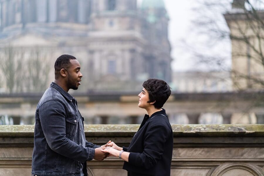 Berlin Love Story: Surprise Proposal Photography Session - Museum Island and Other Landmark Options for Your Proposal Photos