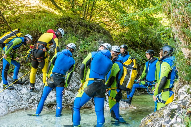 BOVEC CANYONING - Canyoning Tours For Couples - In the Canyon: Jumps, Slides, Rappels, and the “Pick Your Level” Feeling
