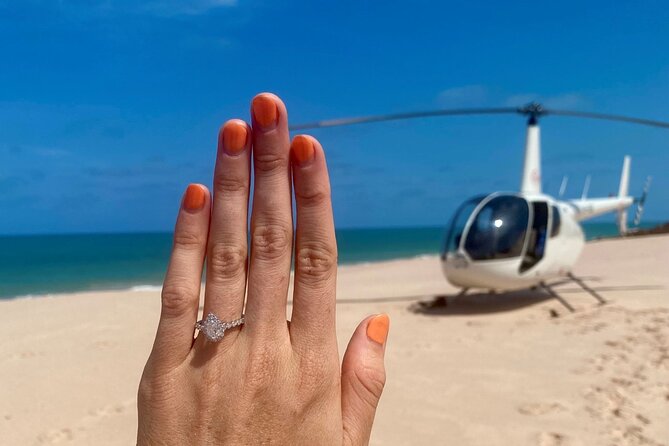 Broome: Romantic 45-Min Private Helicopter Flight & Beach Picnic - A private 45-minute helicopter over Broome’s coast and Cable Beach