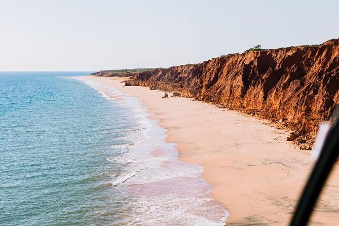 Broome: Romantic 45-Min Private Helicopter Flight & Beach Picnic - Willie Creek Pearl Farm and the crocodile-spotting moment