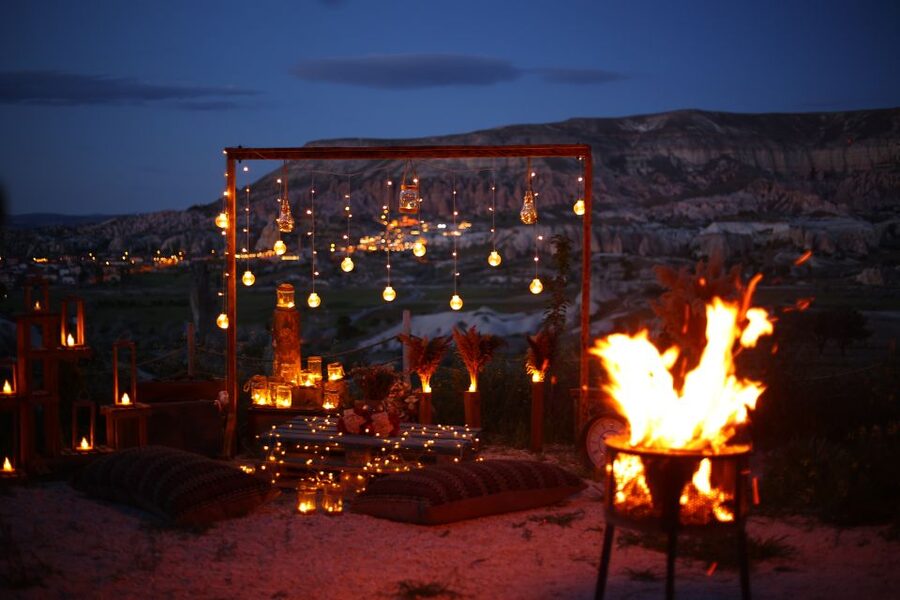 Cappadocia: Romantic Concept Dinner in the Valley - For Proposals, Birthdays, and Honeymoons