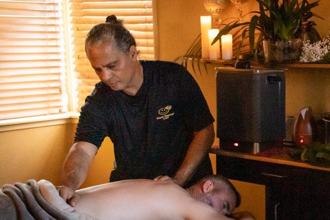 Couples Outdoor Bamboo Garden Massage or Ultimate Candlelight Signature Massage - Bamboo tiki garden outdoors vs candlelight indoors