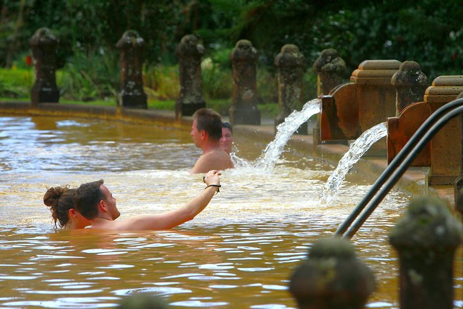Couples PRIVATE Hybrid 4X4 Tour - Furnas (Inc Hot Springs and 3 Course Lunch) - Terra Nostra gardens and hot springs: the soak that gives you breathing room