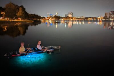 Date Night LED Glow Clear Kayak or Paddleboard & Champagne - Picking Your Vessel: Paddleboard vs Clear Kayak (Including Weight Limits)