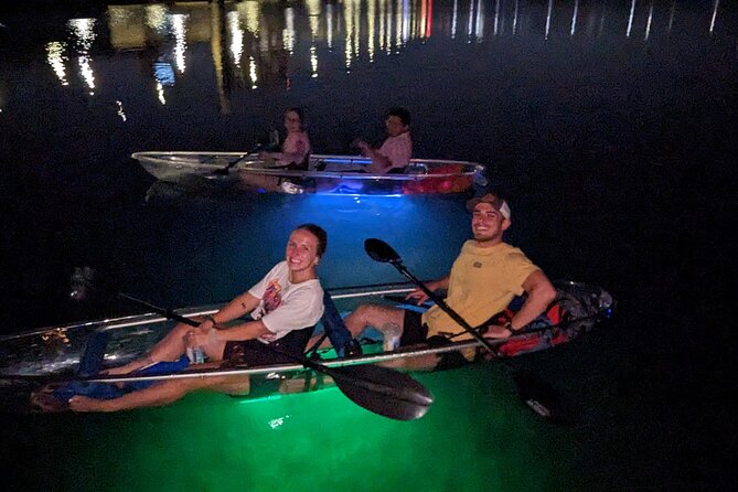 Date Night LED Glow Clear Kayak or Paddleboard & Champagne - Date-Night Photos: Your Guide, Your Album, No Stress