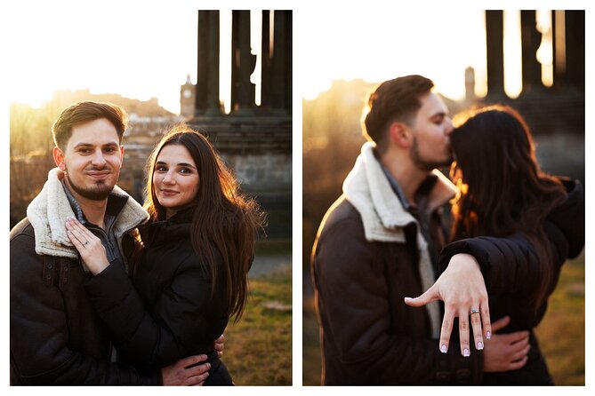 Edinburgh Photoshoot for Couples, Families & Solo Travellers - Key highlights for your one-hour Edinburgh photo session
