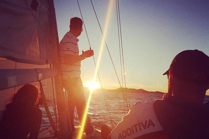 Experience Romantic Sunset Sailing on a modern 36ft (11m) sail yacht | Hvar - Meeting at Hvar Riva 7 and not getting stuck in port chaos