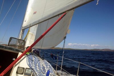 Experience Romantic Sunset Sailing on modern 36ft sail yacht from Zadar - The Sea Organ: an art stop that actually sounds good