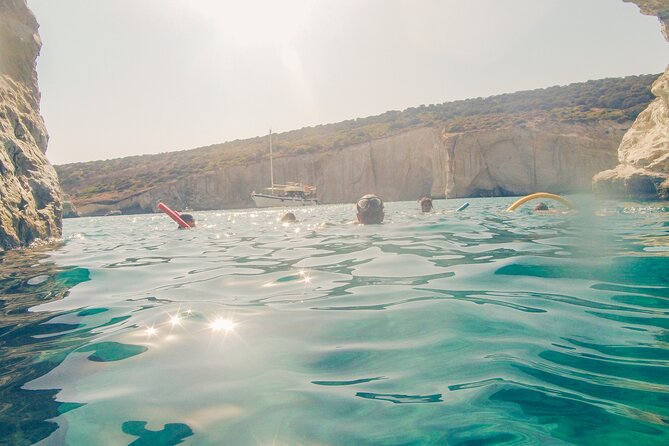 Half-Day Private Romantic Sailing Getaway to Kleftiko - Kleftiko: White Volcanic Rocks, Pirate Caves, and the Tender Experience