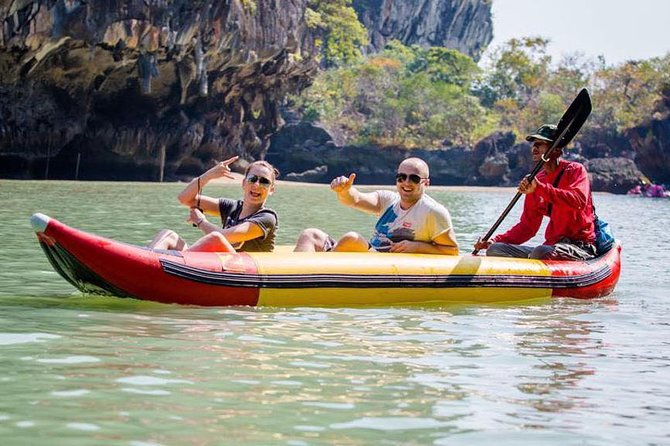 James Bond Island and Phang Nga Bay Sunset Romantic Trip By Phuket Seahorse Tour - Stop 1: James Bond Island (Khao Tapu) without the worst crowd rush
