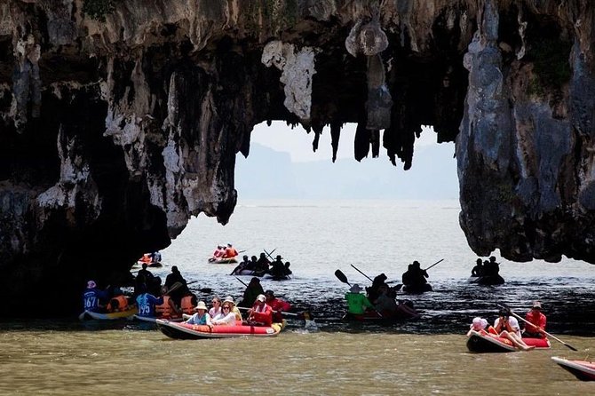 James Bond Island and Phang Nga Bay Sunset Romantic Trip By Phuket Seahorse Tour - Stop 2: Ko Pa Nak and the cave-and-lagoon feel