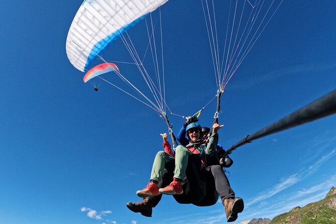 KLOSTERS: Paragliding For 2 - Couples (Video &Photos Incl.) - Up in the Air Over Davos: Views, Steering, and Thrill Moments