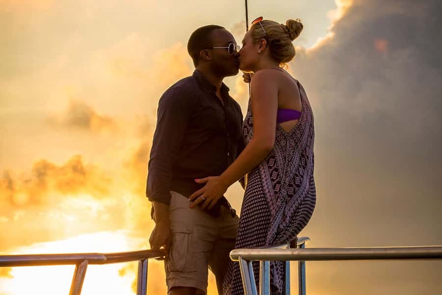 Koh Samui: Red Baron Romantic Sunset Dinner Cruise - The Red Baron junk yacht: romance with real wood and calm pace