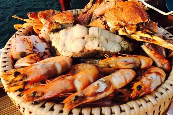 Krabi Romantic Sunset Cruise with BBQ Seafood Dinner by Krabi Sea Cruise - Railay Beach: BBQ seafood dinner during the cruise