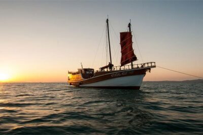 Krabi Romantic Sunset Cruise with BBQ Seafood Dinner by Krabi Sea Cruise - Chicken Rock: your first snorkel and swim break