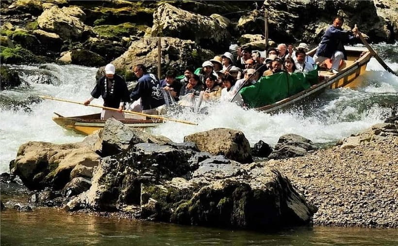 Kyoto Hozugawa River Boat Sagano Romantic Train Tour - From Kyoto Station to the Sagano start point (don’t wing it)