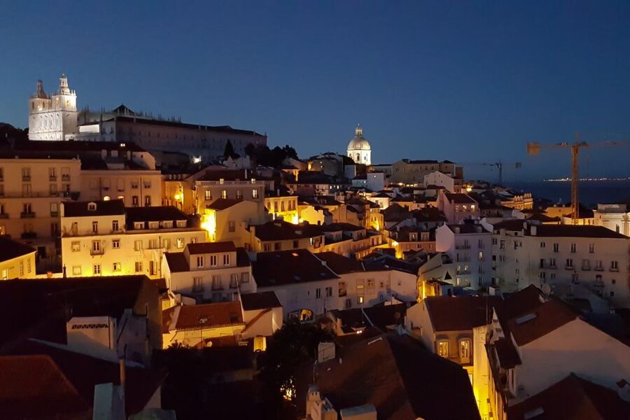 Lisbon: Vintage vehicle replica Romantic Private Tour - Chiado and Bairro Alto: fado mood and bohemian streets