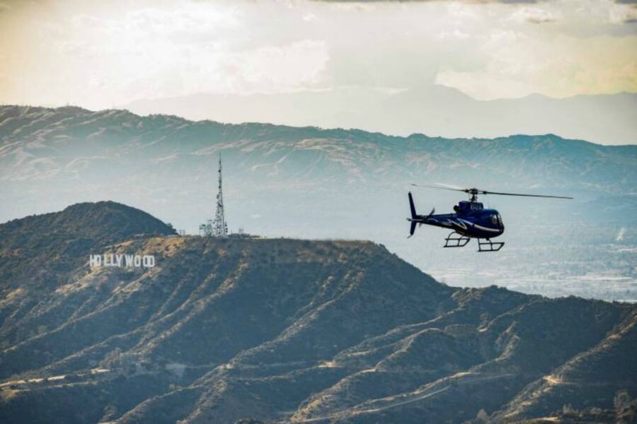 Los Angeles Helicopter Tour & Malibu Mountaintop Landing - Hollywood Sign to Beverly Hills: seeing the city’s icons from above