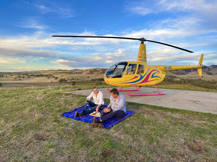 Lyndoch: Barossa Valley Helicopter Flight & Romantic Picnic - Where You Start: Barossa Helicopters and a Quick Safety Briefing