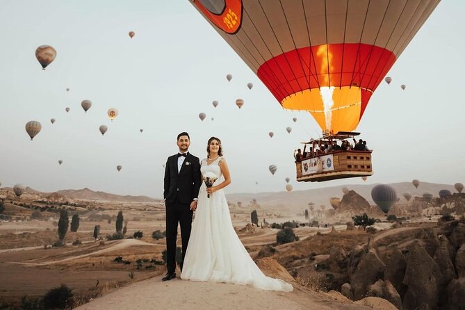 Marriage Proposal and Photoshoot in Cappadocia with Balloon view - Göreme’s Balloon Backdrop and a Proposal Built for Photos