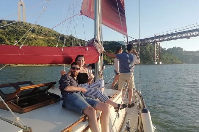 Marriage proposal on a Vintage Sailboat - MAAT and Museu da Electricidade: modern Lisbon, seen between the waves