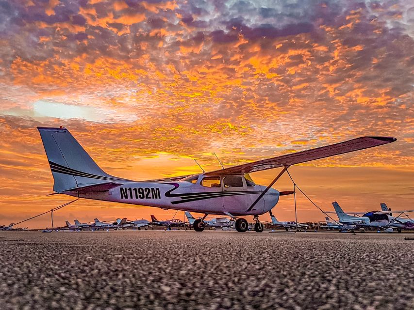 Miami Beach: Romantic Sunset Flight with Champagne - The Flight Route: From Miami’s Green Spaces to Iconic Waterfront Sights