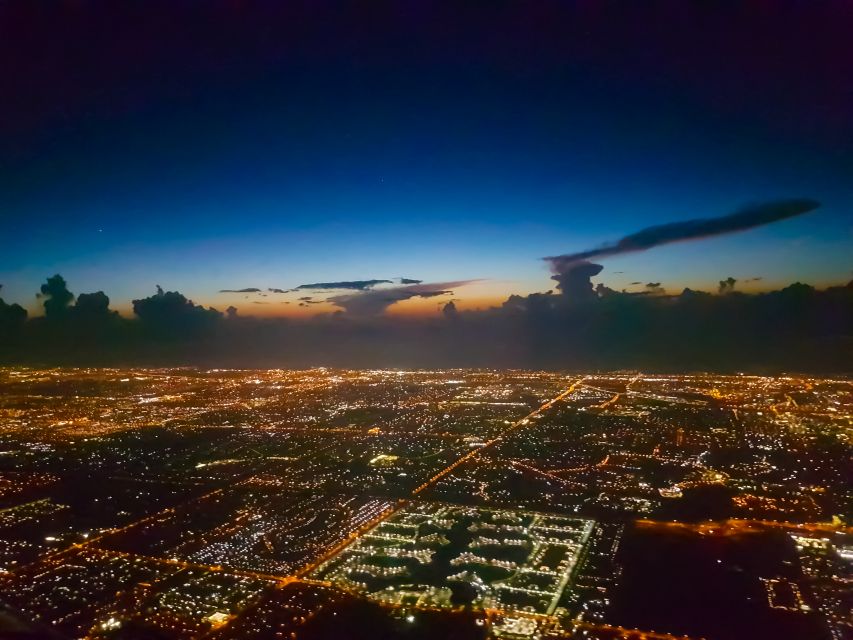 Miami Beach: Romantic Sunset Flight with Champagne - Miami Beach, the South Pointe Pier, and Downtown Miami From Above