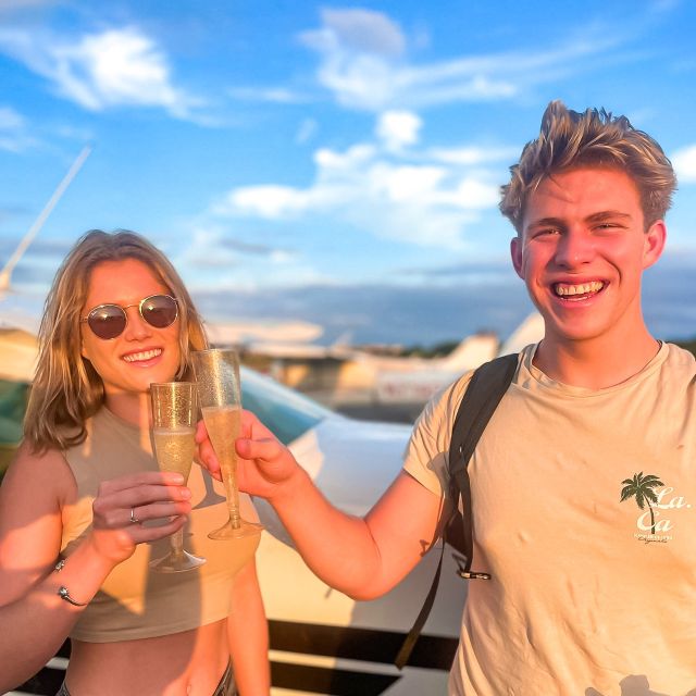 Miami Beach: Romantic Sunset Flight with Champagne - Private Flight on a Cessna 172: What 50 Minutes Feels Like