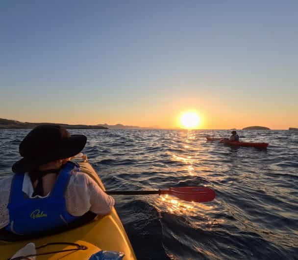Milos: Romantic Semi Private Sunset Kayaking Tours - What the Papafragas Caves and hidden shoreline exploration really means