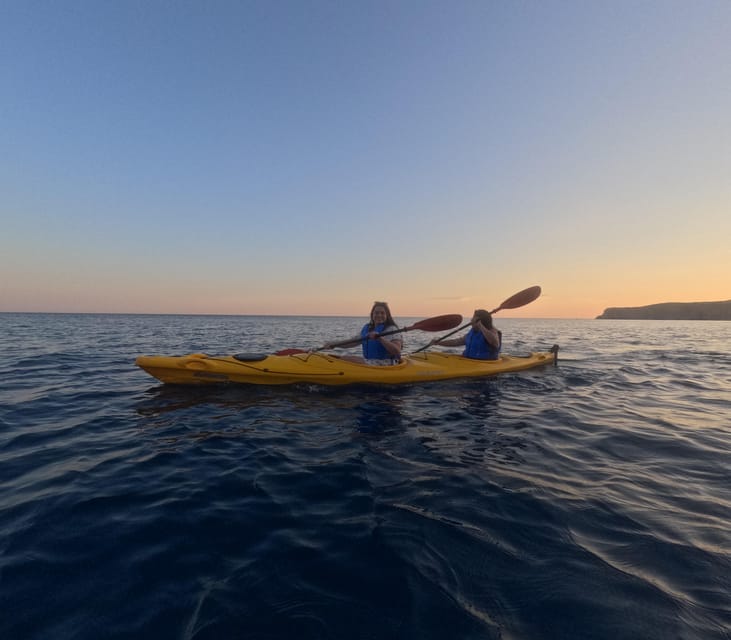 Milos: Romantic Semi Private Sunset Kayaking Tours - Calm-water kayaking: gear that makes a difference