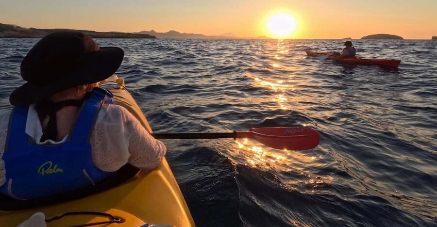 Milos: Romantic Semi Private Sunset Kayaking Tours - What to pack so you can focus on the water