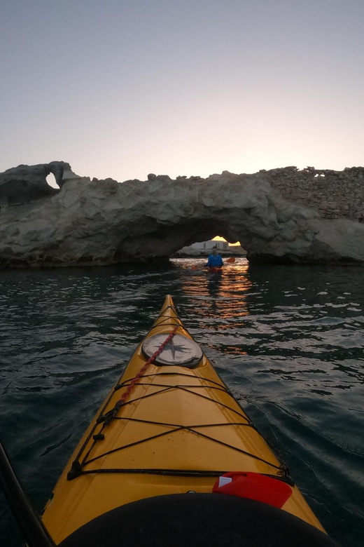 Milos: Romantic Semi Private Sunset Kayaking Tours - Weather changes and route adjustments you should expect
