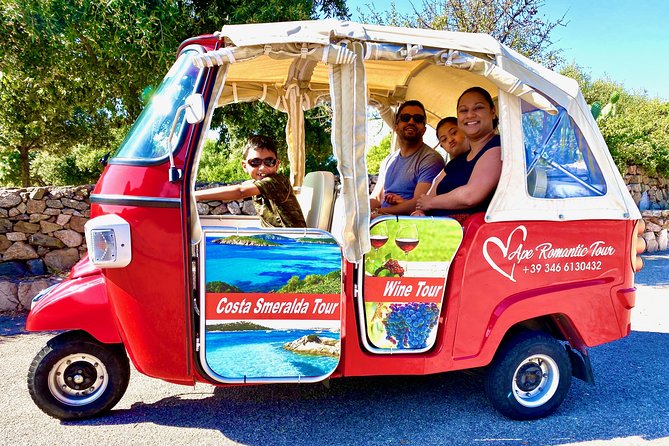Olbia : Private Romantic Tuk-Tuk Tour - The Central Square and the Trivenere Fountain by Varalto