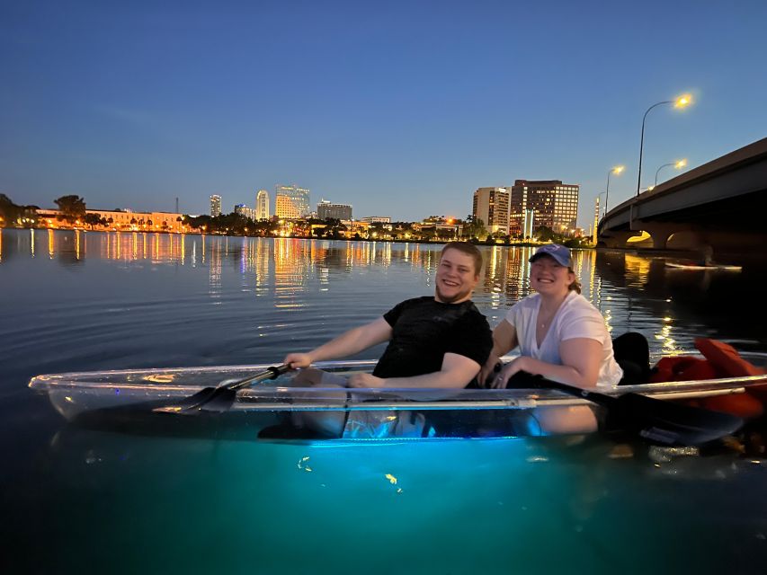 Orlando: Date Night LED Night Glow Tour with Sparkling Wine - Entering the Orlando glow: what makes this “clear” kayaking different