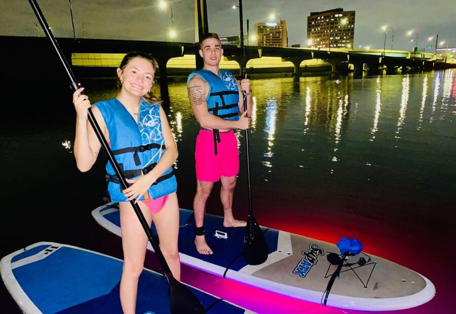 Orlando: Date Night LED Night Glow Tour with Sparkling Wine - 1600 N Orange Ave meeting point: how the tour starts