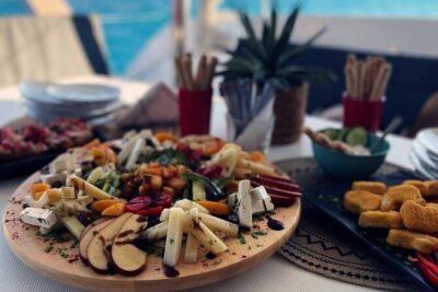 Panormo: Luxury Sunset Catamaran Cruise Sushi & Open Bar - The sail toward Bali Bay or Skaleta: relaxed cruising time that feels worth it