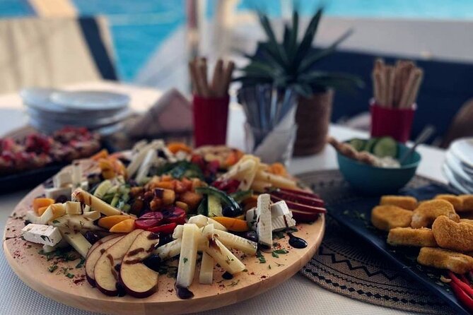 Panormo: Luxury Sunset Catamaran Cruise Sushi & Open Bar - The sail toward Bali Bay or Skaleta: relaxed cruising time that feels worth it