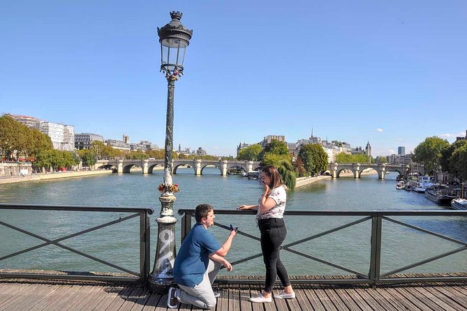 Paris Engagement Proposal Private Walking Tour with Professional Photographer - Choosing your proposal style: romantic, playful, or both