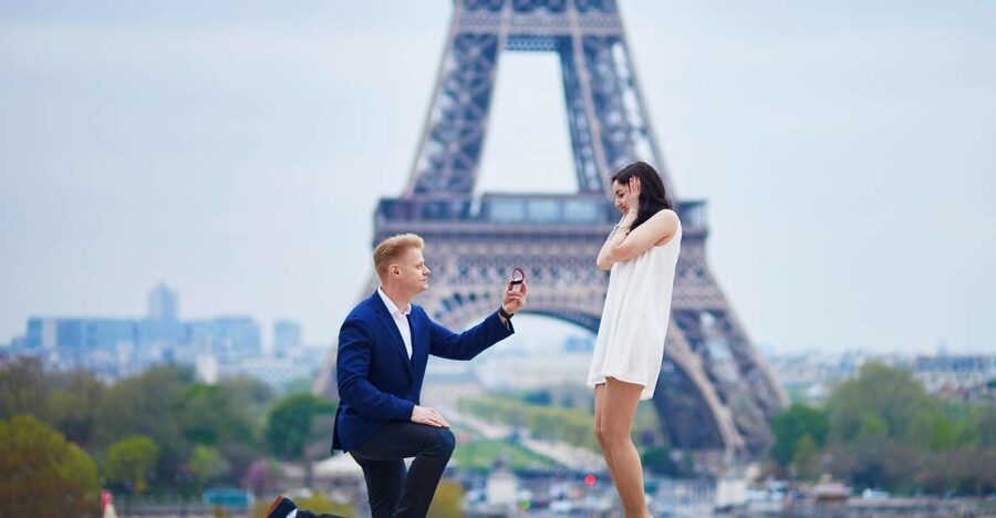 Paris: Romantic Photoshoot for Couples - The Eiffel Tower stop: why 75 minutes feels like the right amount