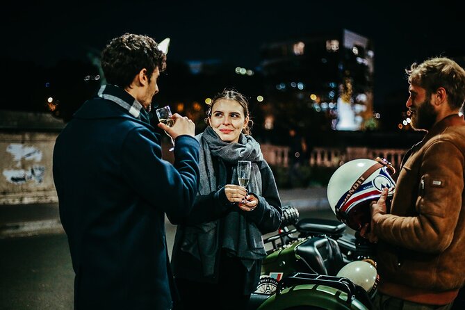 Paris Romantic & Private Tour By Night on a Sidecar Ural - A Vintage Ural Sidecar in Paris: What to Expect on Three Wheels