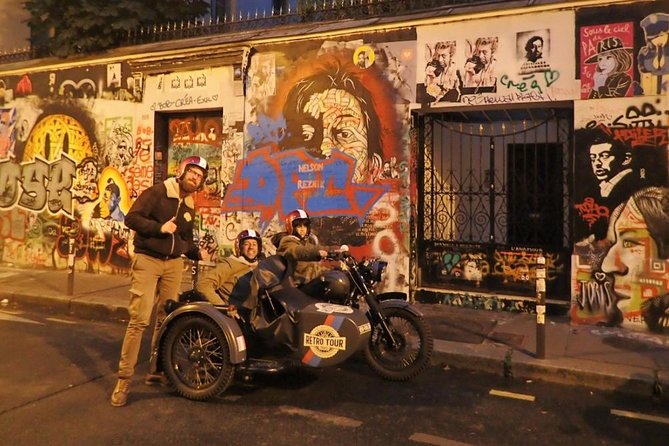 Paris Romantic & Private Tour By Night on a Sidecar Ural - Saint-Germain-des-Prés Streets: Cafés, Art Schools, and Existentialist Corners