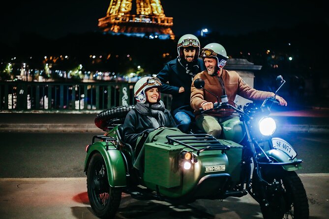 Paris Romantic & Private Tour By Night on a Sidecar Ural - Eiffel Tower Stop: Short Photo Time and an Important Ticket Note